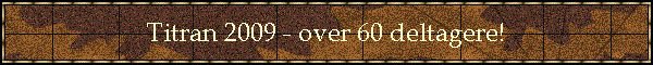Titran 2009 - over 60 deltagere!